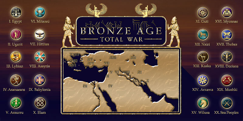 Bronze Age Total War мод на РТВ